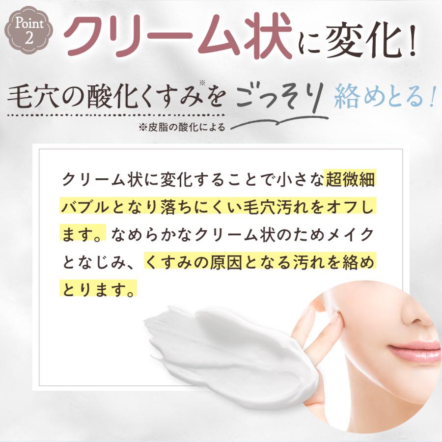 PERFECT ONE（パーフェクトワン） 毛穴ケア バブルクリームウォッシュ