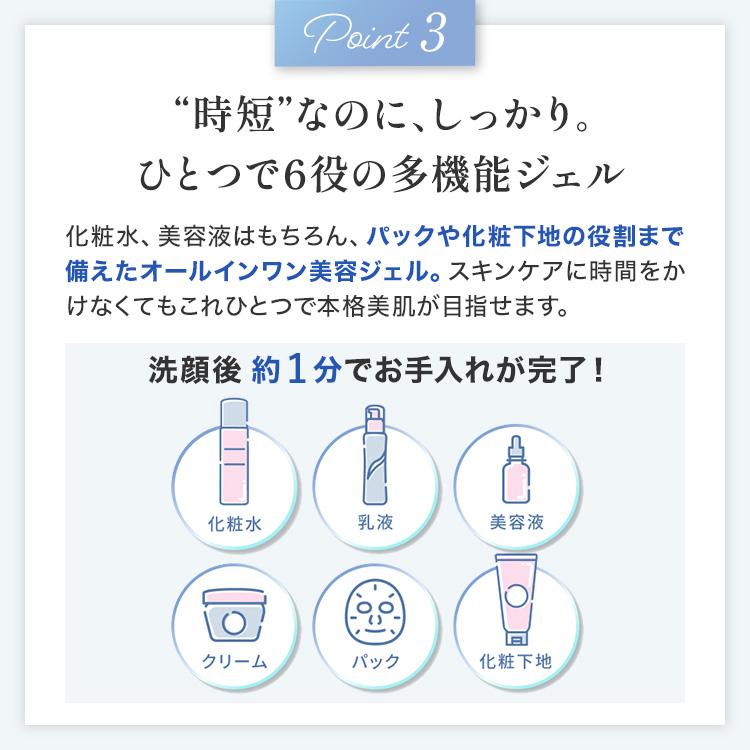 オールインワンジェル パーフェクトワン 薬用ホワイトニングジェル 75g (2個セット) 新日本製薬 公式 美白 化粧水 美容液 クリーム シミ 日本製 母の日｜shinnihonseiyakuec｜12