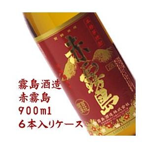 赤霧島　（あかきりしま）霧島酒造　いも焼酎　900m　l[6本入りケース]在庫限り｜shinohara-lf