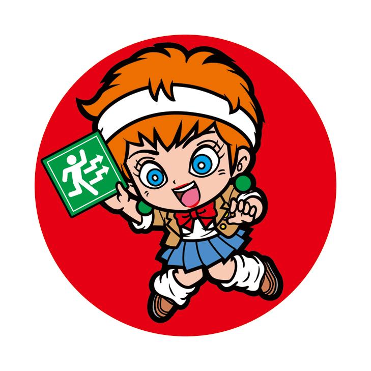 ガム女学園　バッジ　全6種　フルコンプセット（44mm） |  | 04