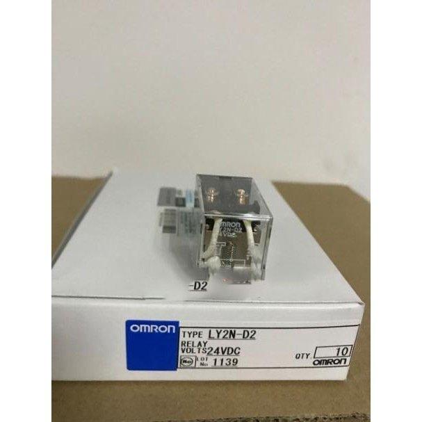 お買得】 しのたけストア@50個入りセット 新品OMRON オムロン リレー LY2N-D2 DC24V 24VDC オムロン OMRON バイパワーリレー LY2N-D2-DC24
