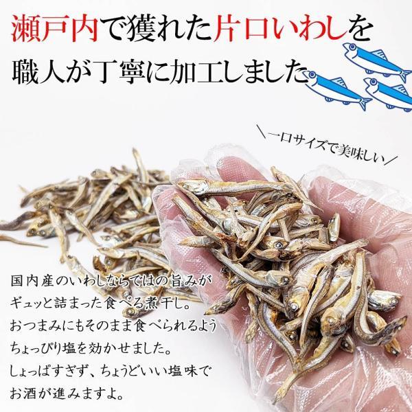 食べる煮干し 国産 瀬戸内産 鰯使用 にぼし 500g 業務用 チャック付き