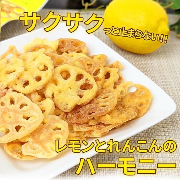 瀬戸内レモン レンコン天チップス 12パック 50g入り レモン スナック