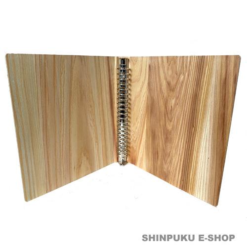 おしゃれな バインダー 穴 A5サイズ ウッドバインダー Kb A5 r ポイント消化 Z Kb A5 r Shinpuku E Shop 通販 Yahoo ショッピング