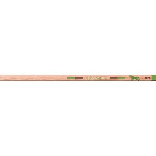 かきかた 鉛筆 ハローネイチャー 2B 6角軸 12本入 チーター KB-KHNCH2B トンボ鉛筆 （Z）｜shinpukue-shop｜02