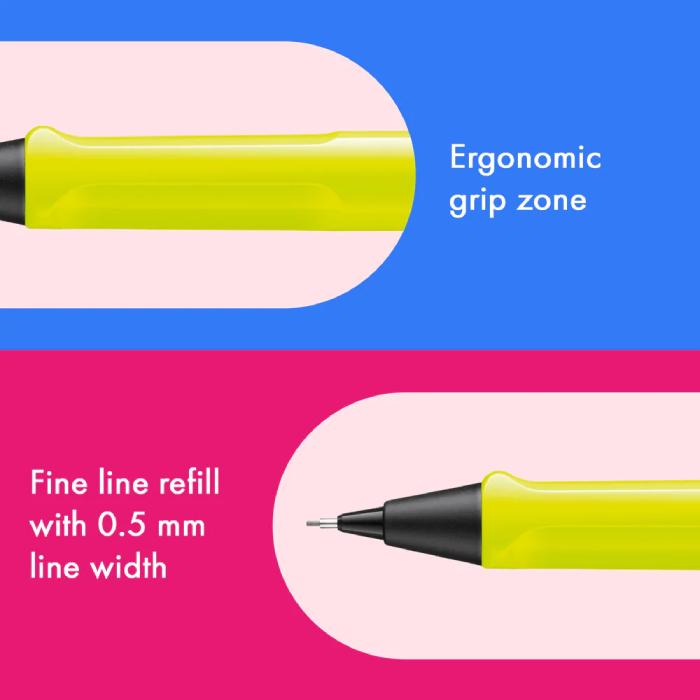 数量 限定 シャープ ペンシル ラミー サファリ ネオンイエロー 0.5mm