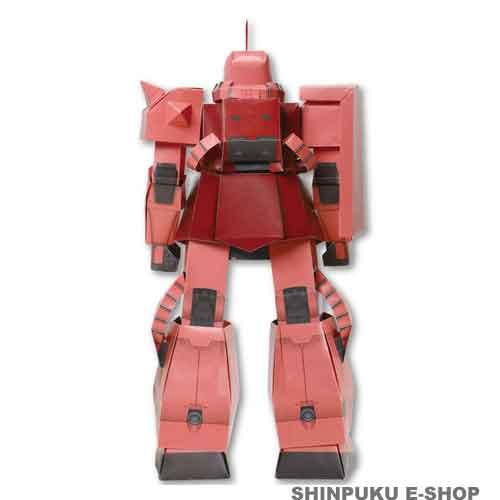 機動戦士ガンダム GUNDAM オリガミモデル MS-06Sシャア専用ザク(ZAKU2)折り紙工作キット(035480）（Z）｜shinpukue-shop｜05