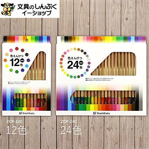 色鉛筆色彩画 12.8×18.2サイズ フレーム付き シヤチハタ 色鉛筆