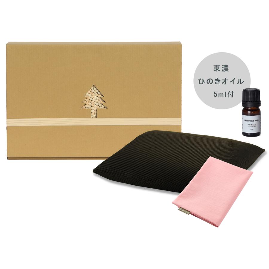 森林生活 「ひのきまくら 贈答用BOXセット」8L(約2.3kg) プレゼント