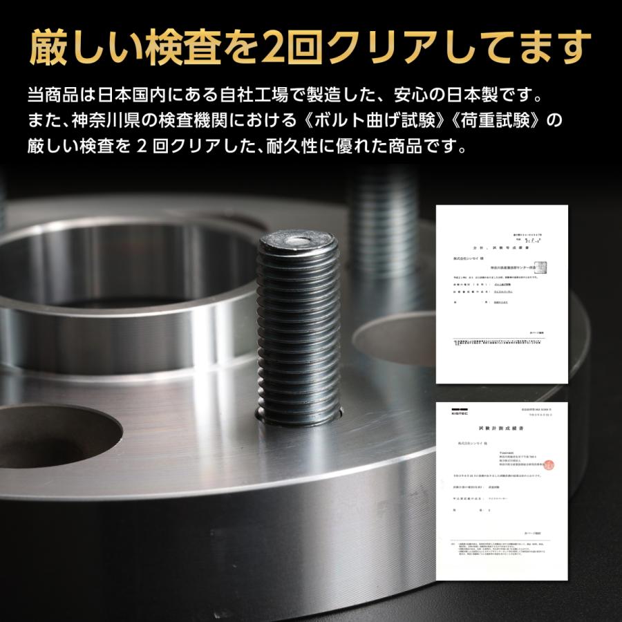 ワイドトレッドスペーサー 25mm ワイトレ 国産 日本製 PCD100 5H/5穴