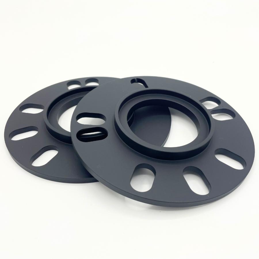 ホイールスペーサー ハブ付 5mm ブラック 4H/5H用 4穴/5穴用