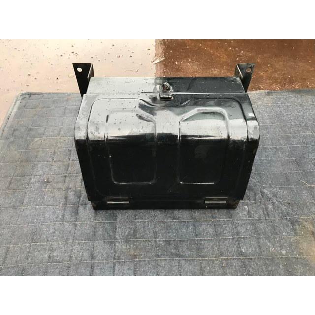 トラック ダンプ 鉄製道具箱 工具箱 道具入れ 縦370mm 横240mm 高さ