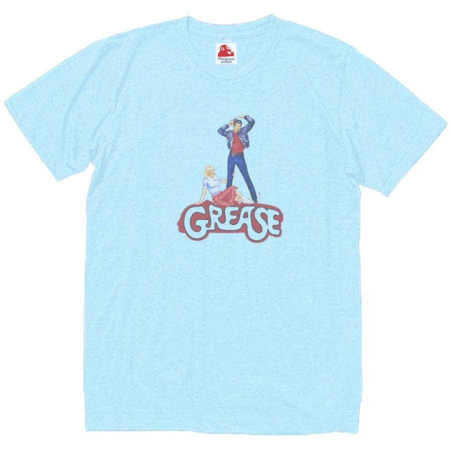 グリース Grease 音楽Tシャツ ロックTシャツ バンドTシャツ ライト 