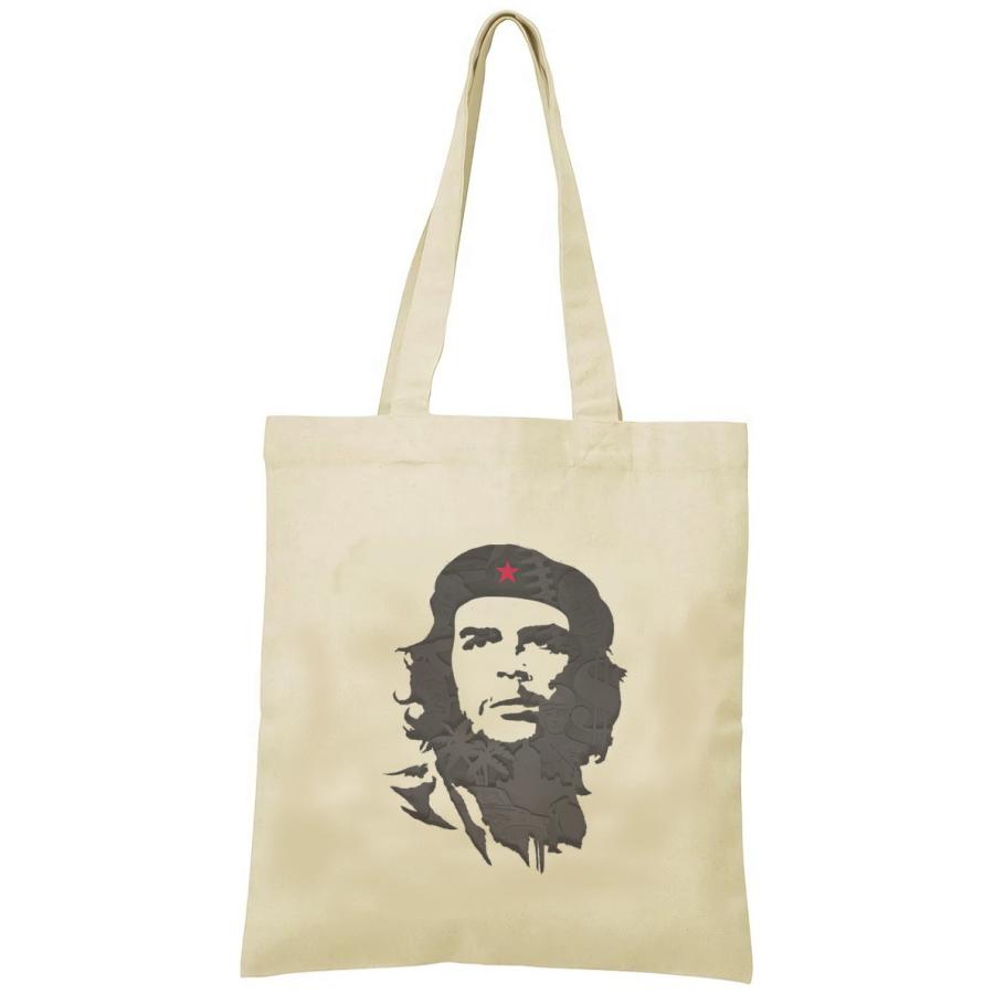 チェゲバラ トートバッグ キャンバス 12oz 綿100％ ナチュラル色 音楽
