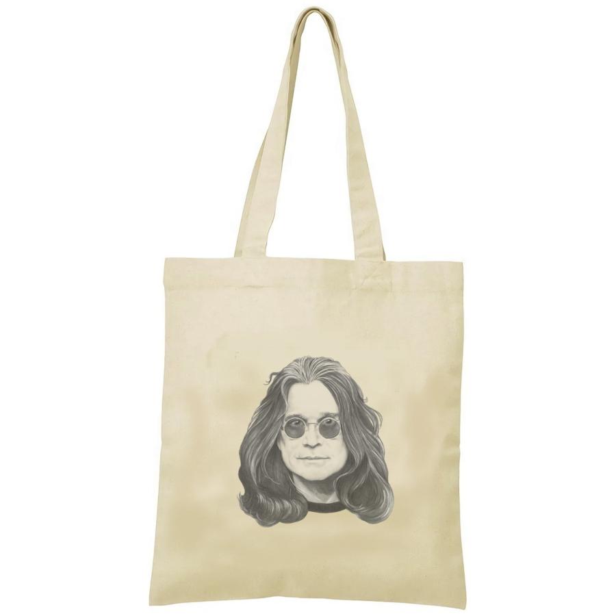 オジーオズボーン トートバッグ キャンバス 12oz 綿100％ ナチュラル色