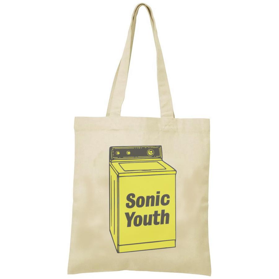 SONICYOUTH トートバッグ キャンバス 12oz 綿100％ ナチュラル色 音楽