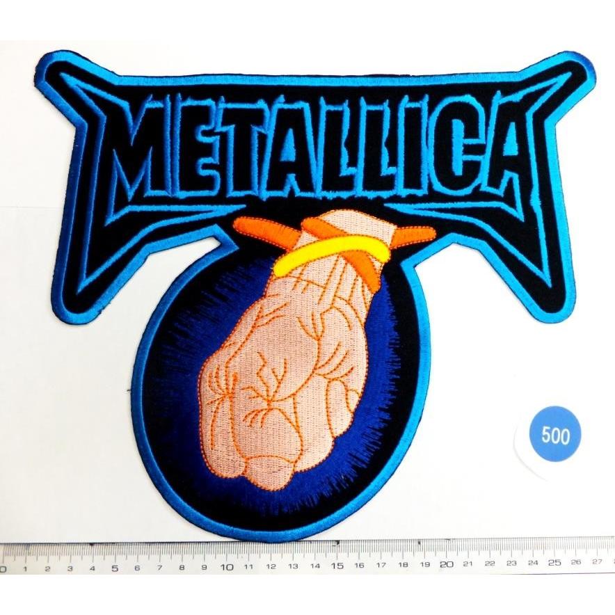 アイロンワッペン BIGワッペン 音楽 ロック METALLICA アイロン