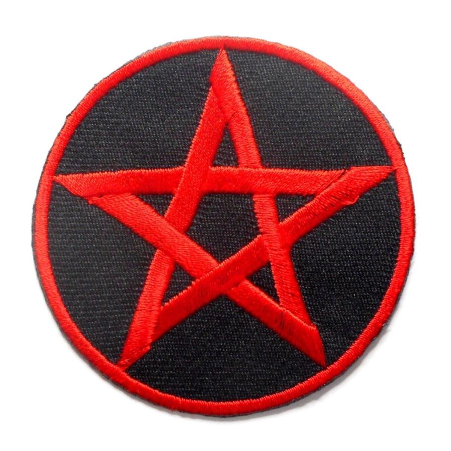 アイロンワッペン ワッペン クロス（十字）・星（スター） 刺繍