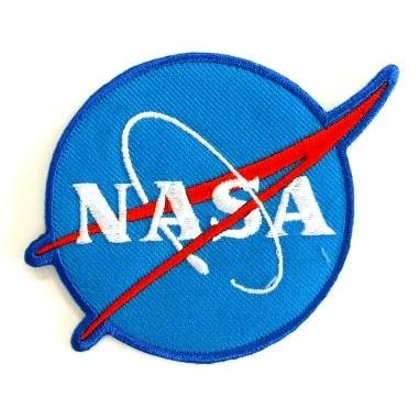 アイロンワッペン ワッペン キャラ・ロゴワッペン 刺繍ワッペン NASA
