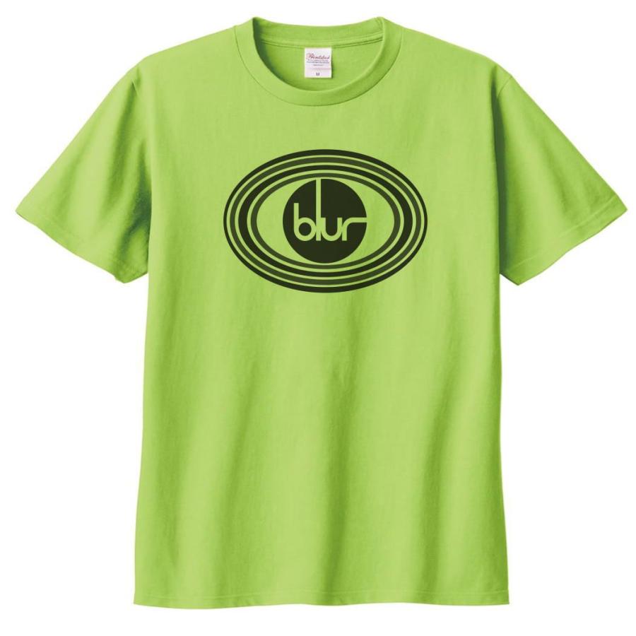 ブラー Blur 音楽Tシャツ ロックTシャツ バンドTシャツ ライトグリーン