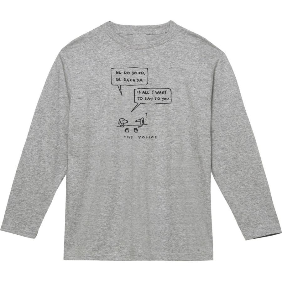 ポリス The Police 音楽Tシャツ ロックTシャツ バンドTシャツ 長袖T