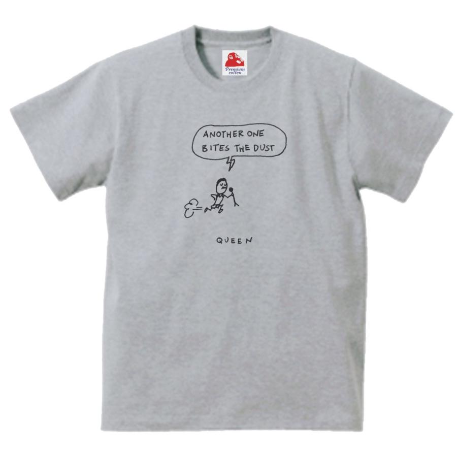 クイーン Queen 音楽Tシャツ ロックTシャツ バンドTシャツ グレー