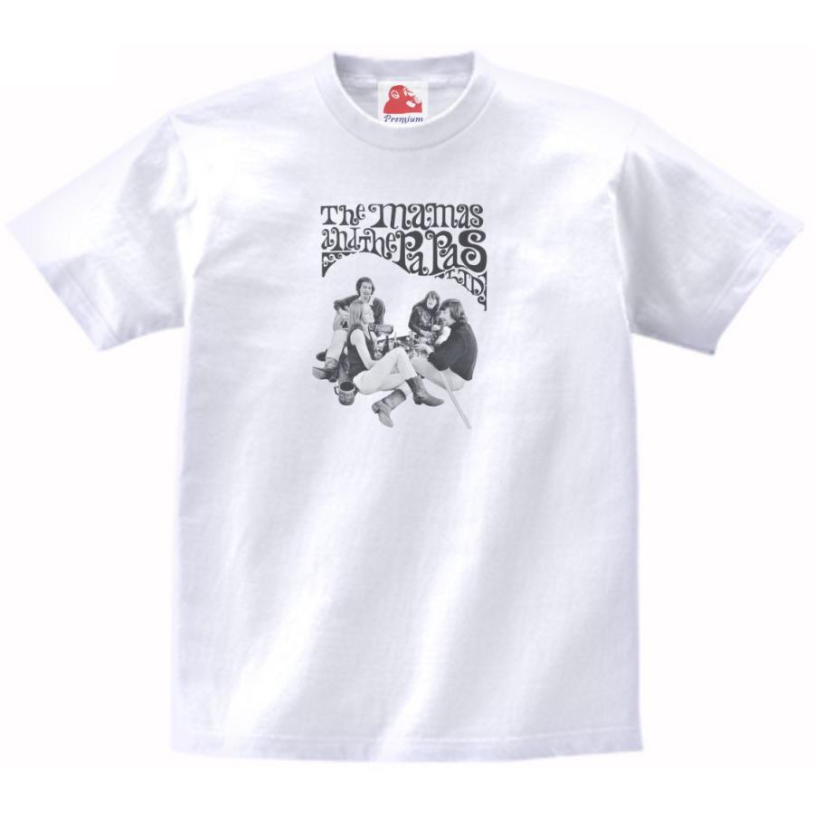 ママス&パパス The Mamas & the Papas　バンド　シネマ　ロック　Tシャツ　ハイクオリティヘビーウェイト　透けない 厚手 7.4オンス