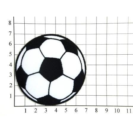 アイロンワッペン ワッペン 丸型ワッペン 刺繍ワッペン サッカーボール アイロンで貼れるワッペン I48 Shinseitech 通販 Yahoo ショッピング