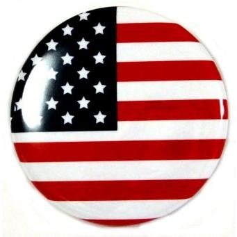 缶バッジ 国旗 アメリカ USA 38mm ピンバッジ : SHINSEITECH - 通販