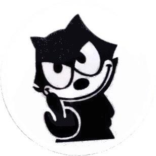 缶バッジ FELIX フェリックス FUCK YOU 38mm ピンバッジ