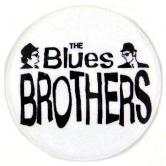 缶バッジ 音楽・シネマ THE BLUES BROTHERS 38mm ピンバッジ