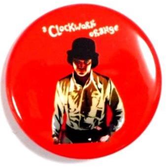 缶バッジ 時計仕掛けのオレンジ 38mm ピンバッジ : SHINSEITECH