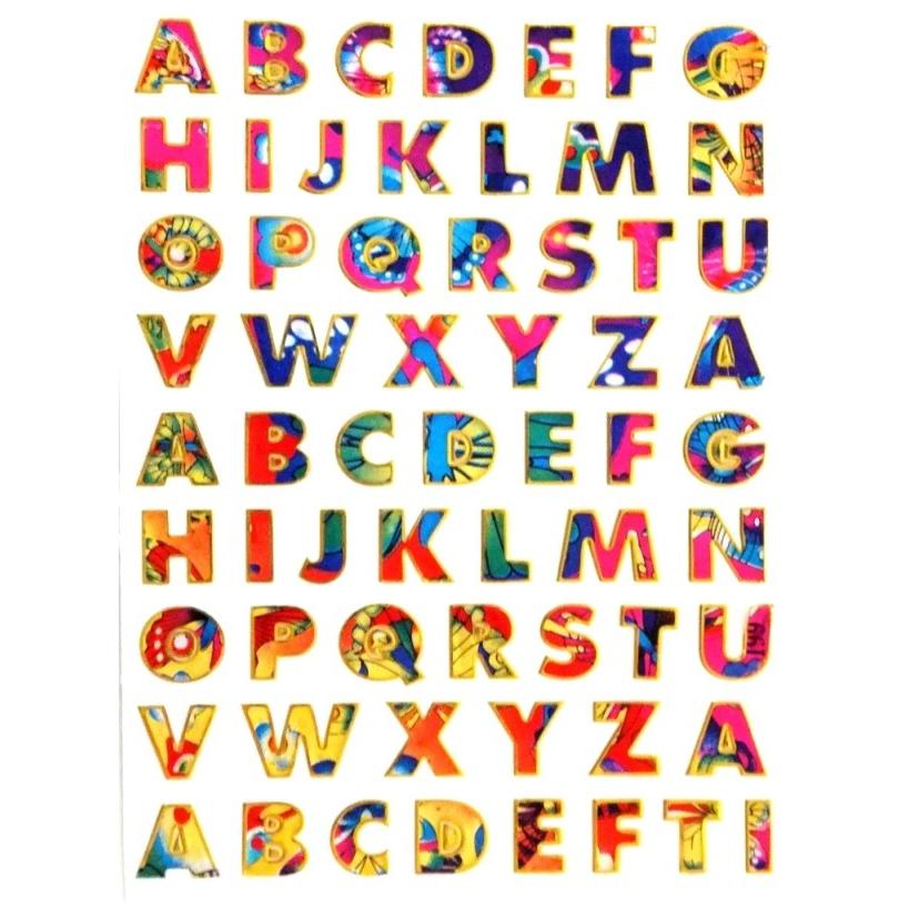 キラキラシール アルファベット : SHINSEITECH - 通販 - Yahoo