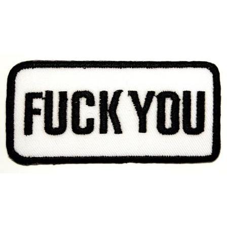 専用出品　GOODENOUGH  ?ワッペン黒　fuckワッペン アイロンワッペン ワッペン 文字ワッペン 刺繍ワッペン FUCK YOU