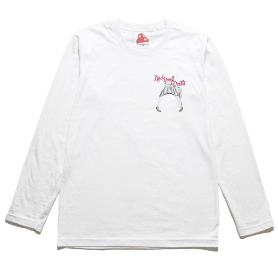 【希少】new york dolls　ロングスリーブシャツ　ニューヨークドールズ New York Dolls ニューヨーク ドールズ 音楽Tシャツ ロックTシャツ