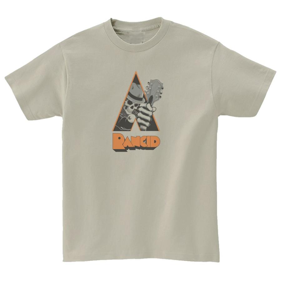 ランシド Rancid 音楽Tシャツ ロックTシャツ バンドTシャツ シルバー