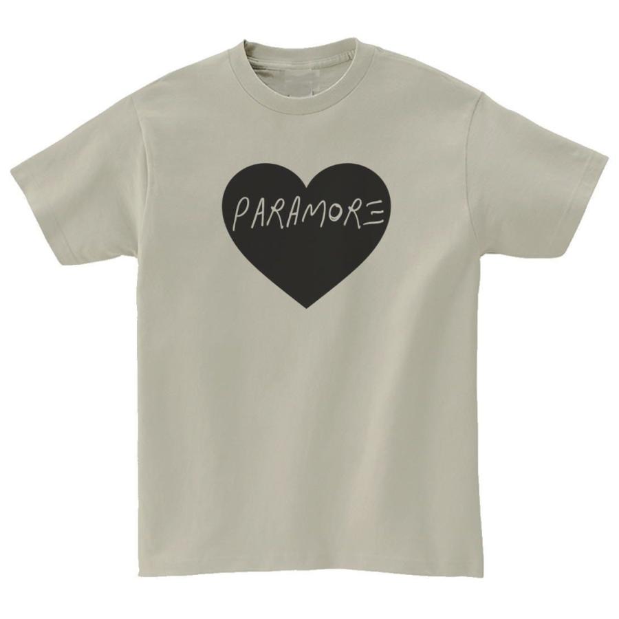 パラモア Paramore 音楽Tシャツ ロックTシャツ バンドTシャツ シルバー