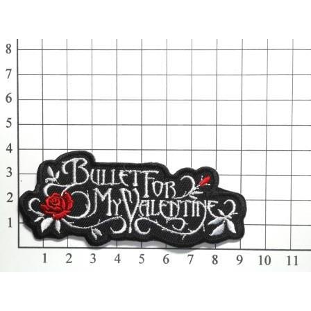 アイロンワッペン ロック バンド 音楽 バンド ワッペン 刺繍ワッペン Bullet For My Valentine アイロンで貼れるワッペン U545 Shinseitech 通販 Yahoo ショッピング
