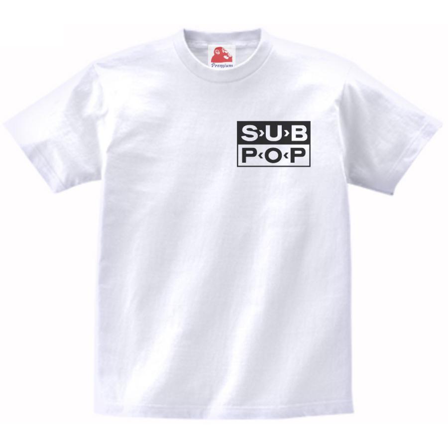 SUB POP POND Tシャツ サブ ポップ ロック バンド ROCK サブ ポップ Sub Pop 音楽Tシャツ ロックTシャツ バンドTシャツ
