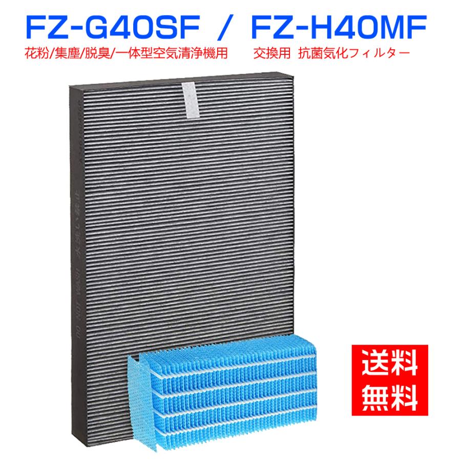 SHARP（シャープ） 加湿フィルター FZ-H40MF 集じん・脱臭一体型