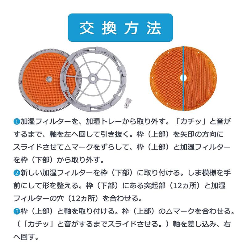 DAIKIN加湿空気清浄機集塵フィルター KAFP029A4 脱臭フィルター 2074191 ダイキン 加湿フィルターknme017c4 (1セット)   互換品 送料無料｜shinsoushop｜08