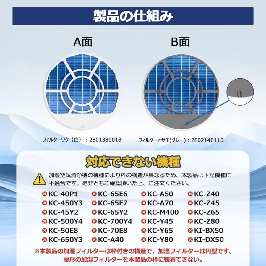 SHARP（シャープ） FZ-Y80MF加湿フィルターKC-G50 KC-E50 KC-F50 KC