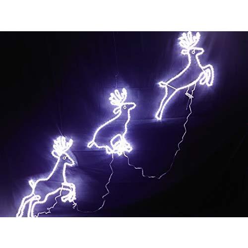 超目玉 トナカイ イルミネーション ダッシュトナカイ ホワイト クリスマスイルミネーション ドリームチャンネル 国産 Elearning Simon Page Com