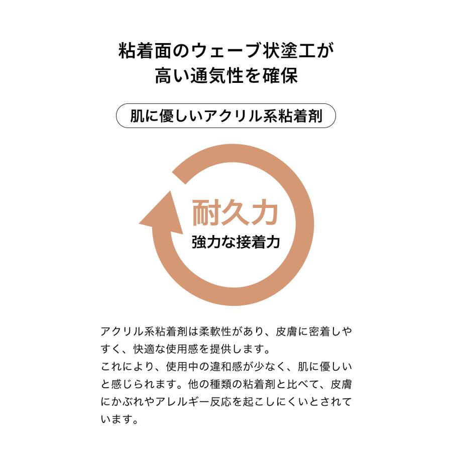キネシオロジーテープ / インナーウィッシュ / 5cm×5m×6巻入 / キネシオテープ / キネシオ / テーピングテープ / TOUGHNESS |  | 06