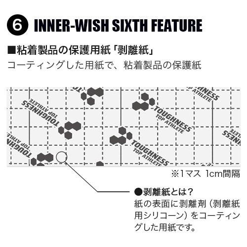 【 期間限定20%OFF 送料無料 】 キネシオロジーテープ / インナーウィッシュ /  5cm×31m×1巻入 / キネシオテープ / テーピングテープ  / TOUGHNESS |  | 06