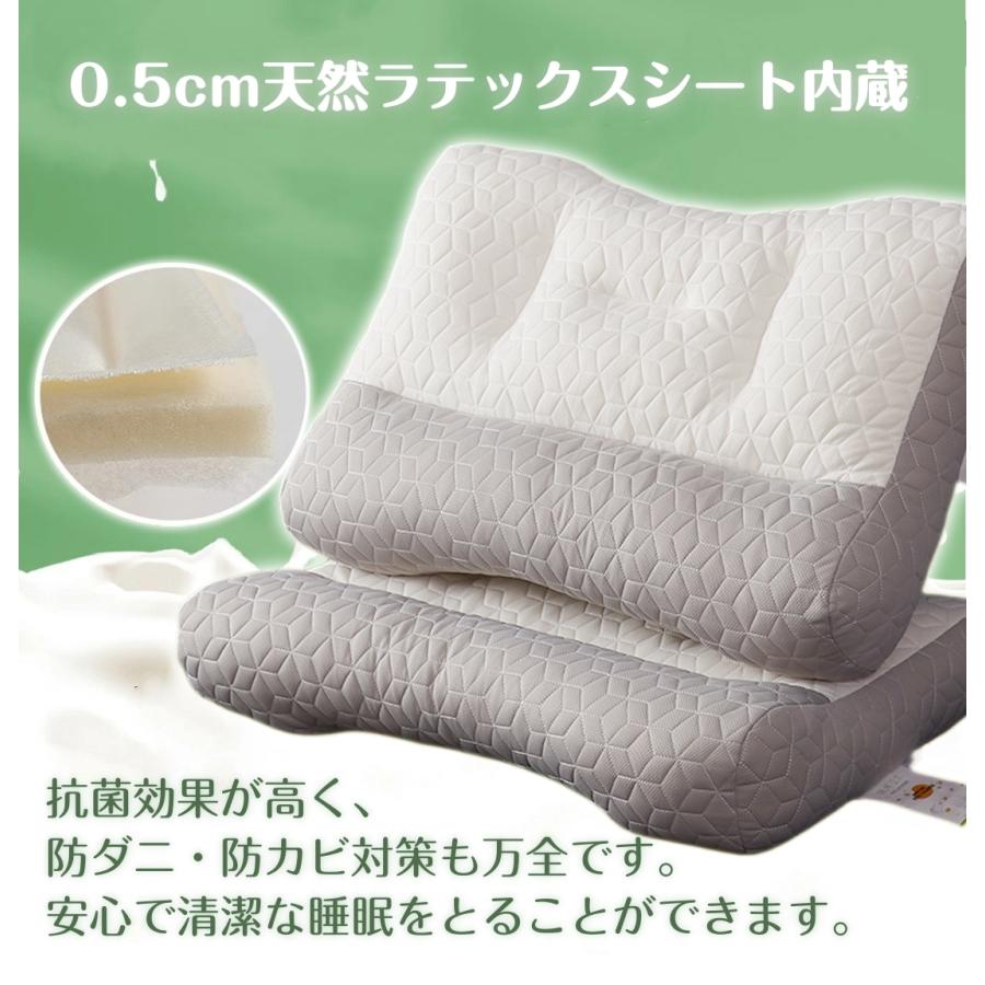 「800円offクーポン」高評価 接触冷感 枕 ピロー まくら 頚椎ケア 首凝 り いびき 防止 ストレートネック 快眠枕 安眠枕 快眠 寝返り 夏 洗える 低反発｜shintoukai｜22