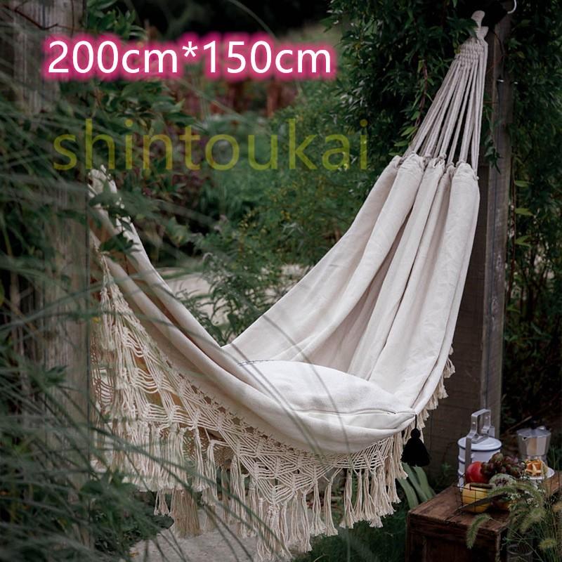 ハンモック ブランコ 収納袋付き 屋外 室内 お庭 夏用 耐用 多機能 ハンモック アウトドアキャンプ リゾート 海水浴 レジャー 折りたたみお昼寝 おしゃれ Ofd22 Shintoukai 通販 Yahoo ショッピング