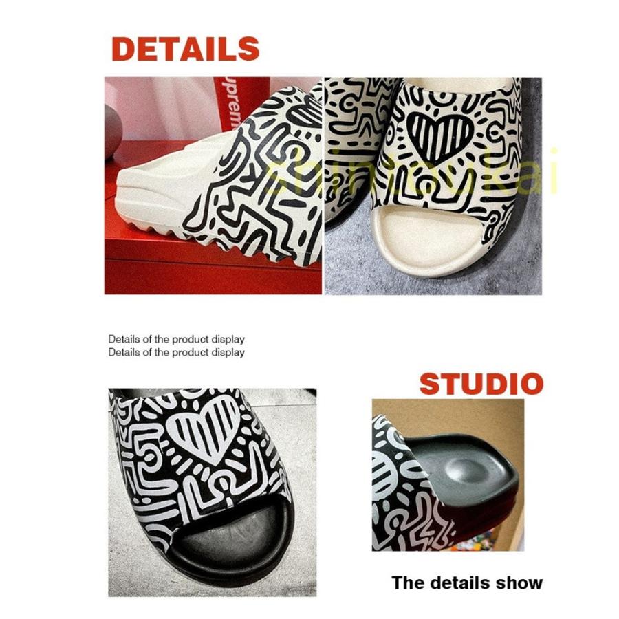 スリッパ メンズ オシャレ 夏 お出かけ リゾート ホワイト ブラック オシャレ カジュアル 落書きをする 潮流 日式 室内 お風呂 送料無料 Ofd2375 Shintoukai 通販 Yahoo ショッピング