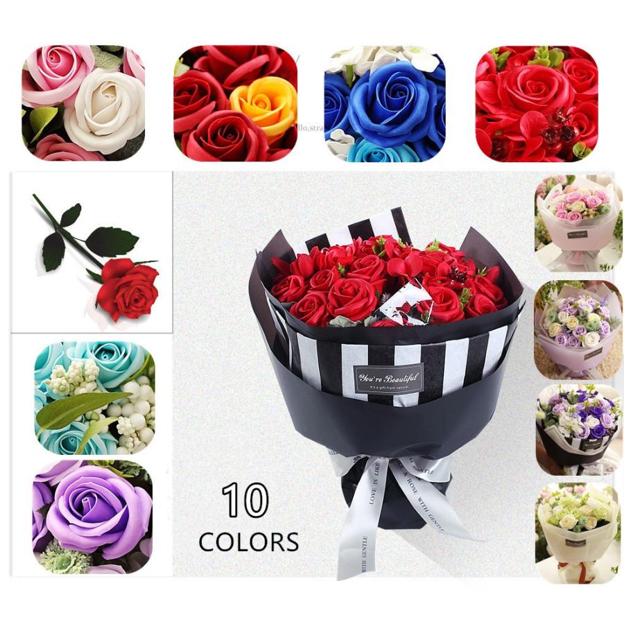 ソープフラワー 誕生日プレゼント 21輪 バラ ロマンチック ギフトボックス 造花 石鹸花 枯れない花 10色揃い お見舞い 結婚式 お祝い ギフト Ofd460 Shintoukai 通販 Yahoo ショッピング