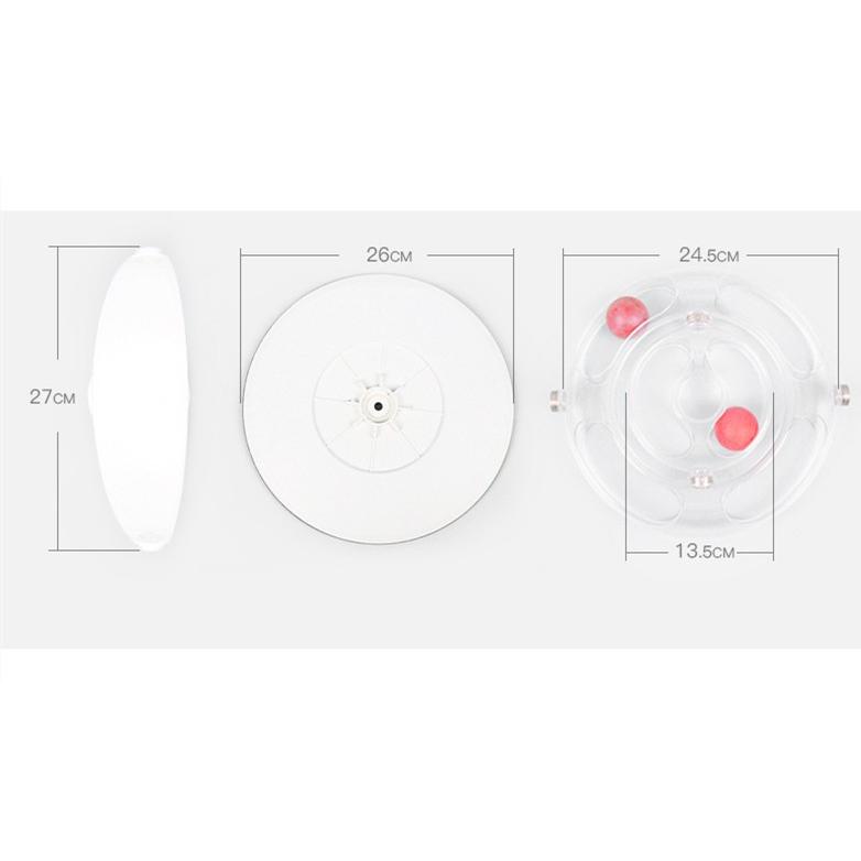 猫 おもちゃ ボール 遊ぶ盤 360 回転 ぐるぐる 運動不足 ストレス解消 キャットニップ ボール付き ペット用品 二重のリング スペースリングパズル Ofd1 Shintoukai 通販 Yahoo ショッピング